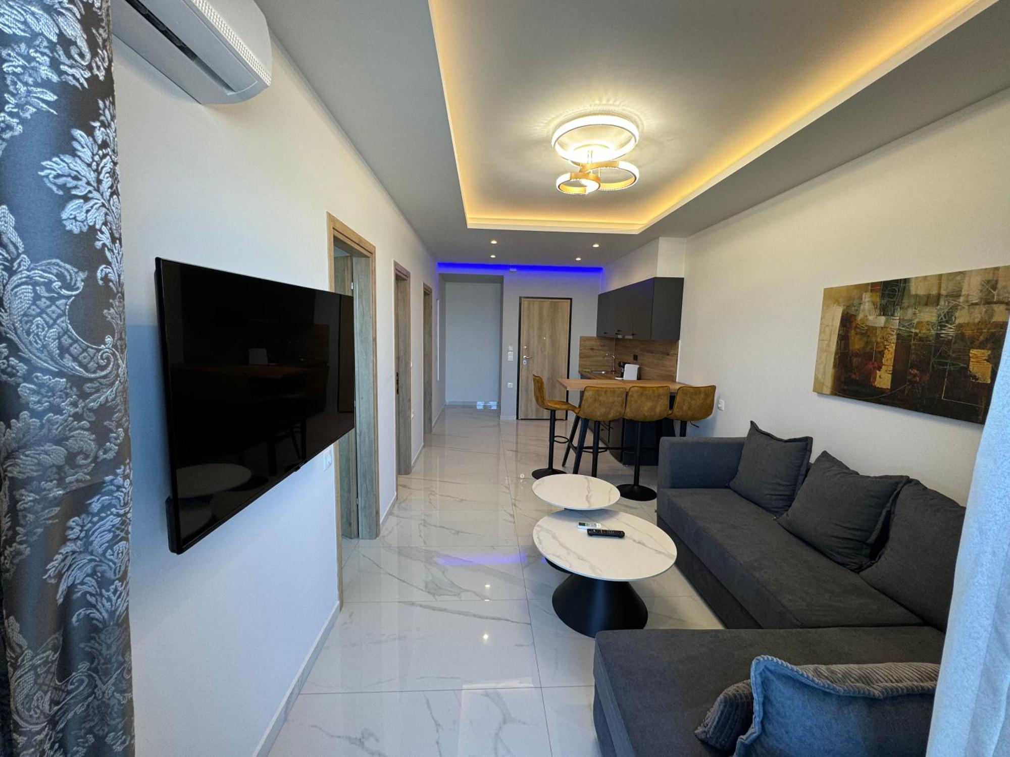Poseidon 4 Apartment Paralia Katerinis Bagian luar foto